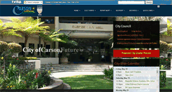 Desktop Screenshot of ci.carson.ca.us